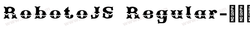 RobotoJS Regular字体转换